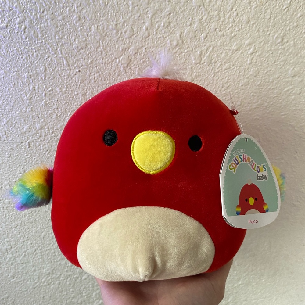 Paco Parrot 7” Squishmallow